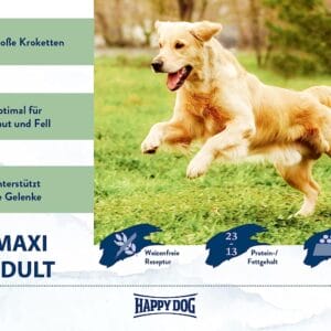غذای سگ بالغ هپی داگ 4 کیلویی مدل Happy Dog Fit&Vital Maxi Adult 4 Kg
